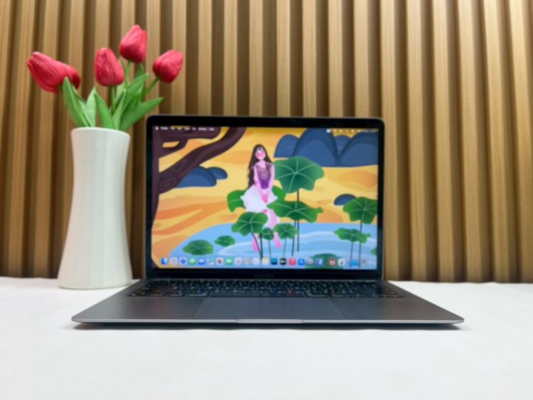 Apple แมค โอเอส 8 กิกะไบต์ อื่นๆ ไม่ใช่ MacBook Air 13.3-inch M1,2020 Ram8GB SSD256GB SpaceGray