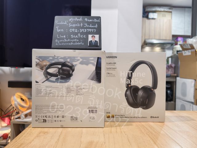 Ugreen HiTune Max5c หูฟังครอบหูไร้สาย มือหนึ่ง