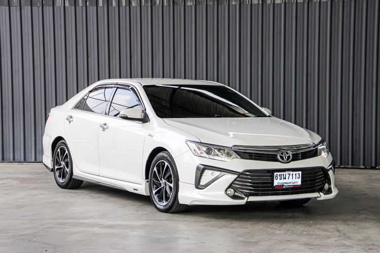 Toyota Camry 2015 2.0 G Extremo Sedan เบนซิน ไม่ติดแก๊ส เกียร์อัตโนมัติ ขาว
