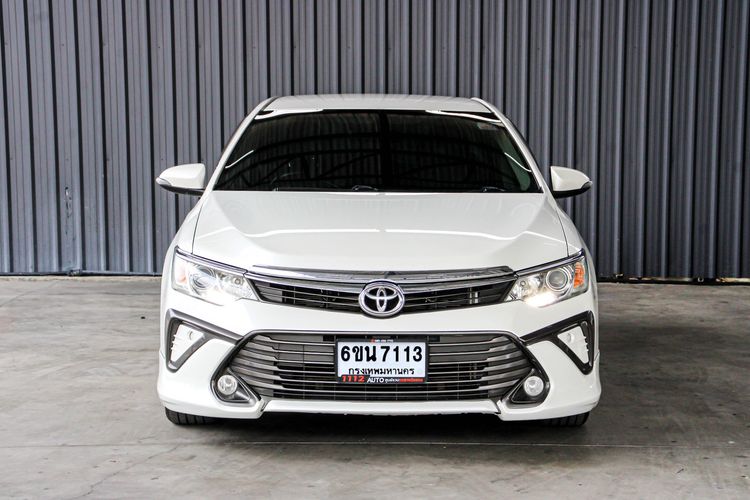 Toyota Camry 2015 2.0 G Extremo Sedan เบนซิน ไม่ติดแก๊ส เกียร์อัตโนมัติ ขาว รูปที่ 2