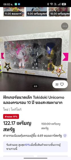 Tokidoki Unicorno vinyl figure - Simone Legno โมเดลม้า ยูนิคอร์น โทคิโดกิ อาร์ตทอย ของสะสม รูปที่ 12