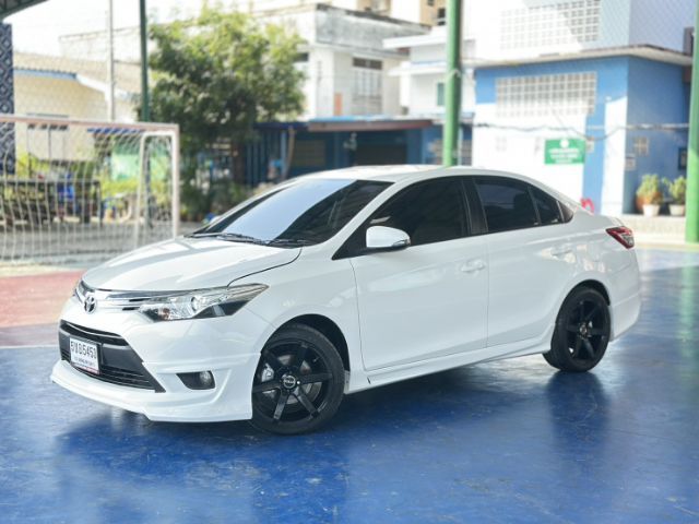 Toyota Vios 2015 1.5 G Sedan เบนซิน ไม่ติดแก๊ส เกียร์อัตโนมัติ ขาว รูปที่ 4