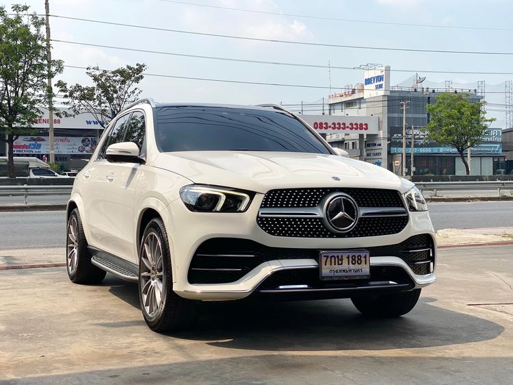 รถ Mercedes-Benz GLE-Class GLE300 สี ขาว