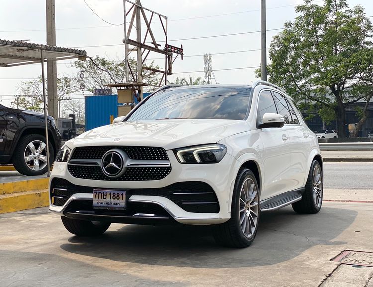 Mercedes-Benz GLE-Class 2020 GLE300 Utility-car ดีเซล ไม่ติดแก๊ส เกียร์อัตโนมัติ ขาว รูปที่ 4