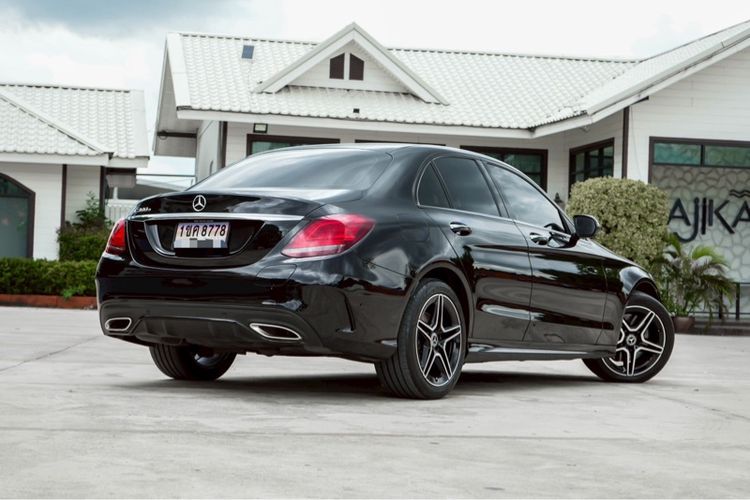 Mercedes-Benz C-Class 2020 C300 Sedan เบนซิน ไม่ติดแก๊ส เกียร์อัตโนมัติ ดำ รูปที่ 3