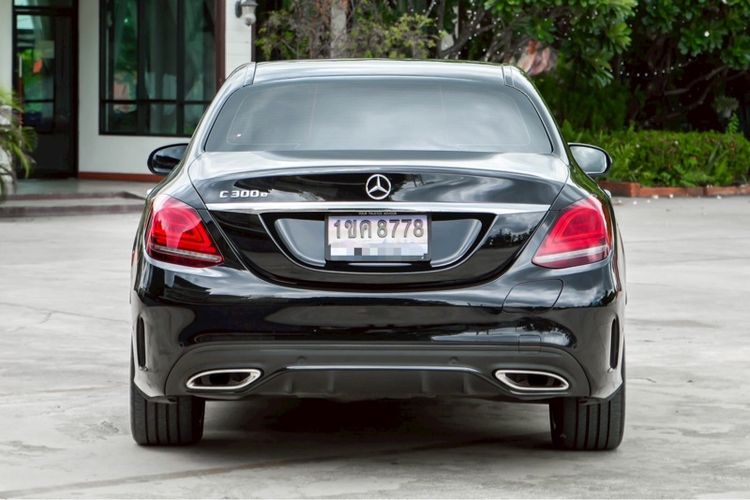 Mercedes-Benz C-Class 2020 C300 Sedan เบนซิน ไม่ติดแก๊ส เกียร์อัตโนมัติ ดำ รูปที่ 2