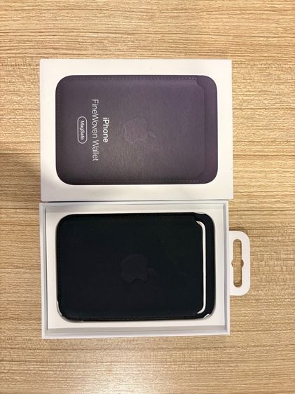 Iphone FineWoven Wallet แท้ สีดำ รูปที่ 2