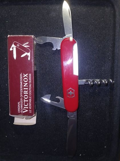 มีดพับสวิส Victorinox  Spartan  Tourist  ของแท้ พร้อมกล่องเดิม ขออนุญาตส่งต่อมีดพับอเนกประสงค์ระดับตำนาน Victorinox Swiss Madeรุ่นคลาสสิก