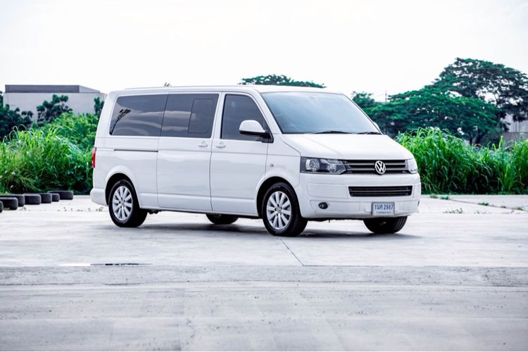 Volkswagen Caravelle 2012 2.0 TDi Van ดีเซล ไม่ติดแก๊ส เกียร์อัตโนมัติ เทา รูปที่ 2