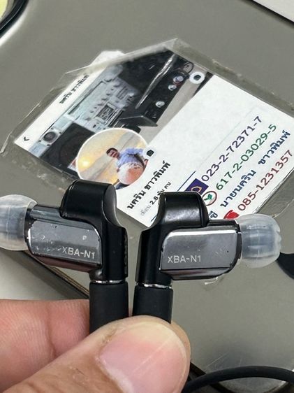 ขายหูฟัง  1.airpods A2031.  ตำติ ฟังได้แต่ หูซ้ายแบตเสื่อม  2.หูฟัง sony รุ่น XBA-N1 ตำนิ สาย รูปที่ 3