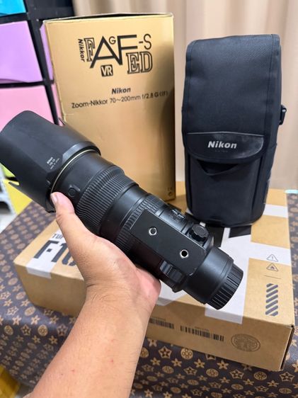เลนส์ Lens Nikon 70-200mm F2.8G ED VR AF-S มีกันสั่น for Nikon สภาพหล่อๆ โฟกัสลื่น สอบถามเพิ่มได้ครับ รูปที่ 4