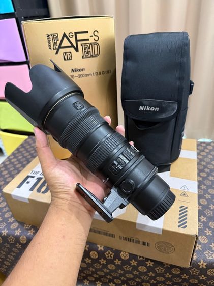 เลนส์ Lens Nikon 70-200mm F2.8G ED VR AF-S มีกันสั่น for Nikon สภาพหล่อๆ โฟกัสลื่น สอบถามเพิ่มได้ครับ รูปที่ 3