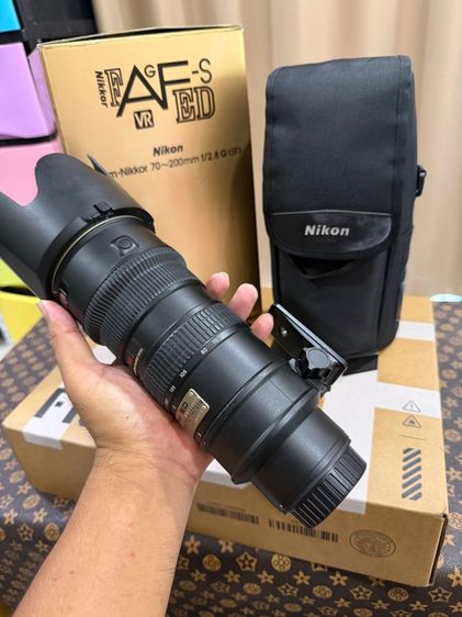 เลนส์ Lens Nikon 70-200mm F2.8G ED VR AF-S มีกันสั่น for Nikon สภาพหล่อๆ โฟกัสลื่น สอบถามเพิ่มได้ครับ รูปที่ 2