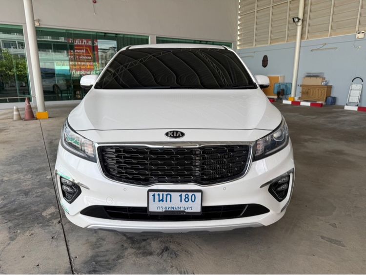 Kia Grand Carnival 2020 2.2 EX Van ดีเซล ไม่ติดแก๊ส เกียร์อัตโนมัติ ขาว รูปที่ 3