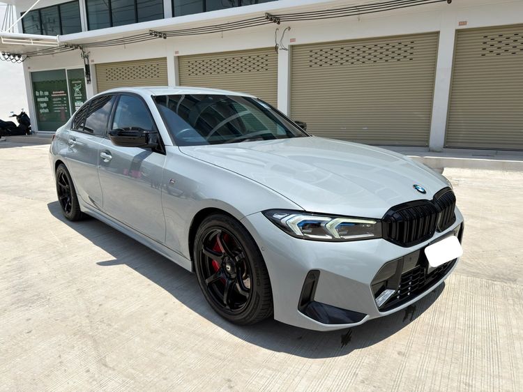 BMW 320d M Sport LCI ปี 2023 สี Brooklyn Gray รถสวย ประวัติดี BSI Warranty ยาวถึงปี 2028