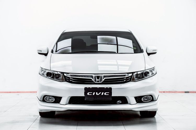Honda Civic 2013 2.0 EL i-VTEC Sedan เบนซิน ไม่ติดแก๊ส เกียร์อัตโนมัติ ขาว รูปที่ 4