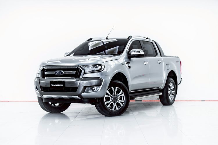 รถ Ford Ranger 2.2 Hi-Rider XLT สี เทา