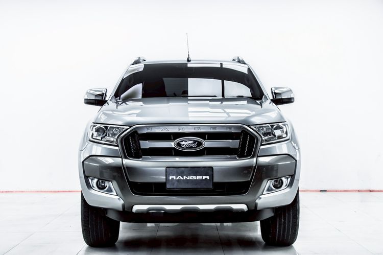 Ford Ranger 2018 2.2 Hi-Rider XLT Pickup ดีเซล ไม่ติดแก๊ส เกียร์อัตโนมัติ เทา รูปที่ 4