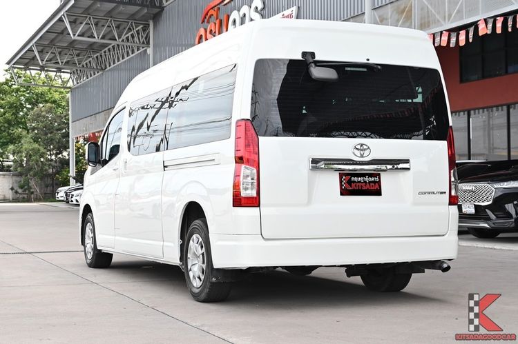 Toyota Commuter 2020 2.8 Van ดีเซล ไม่ติดแก๊ส เกียร์อัตโนมัติ ขาว รูปที่ 3