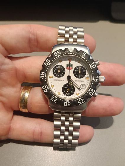 Tag Heuer F1 Mens 38mm Watch Rare Vintage CA1212-RO รูปที่ 3