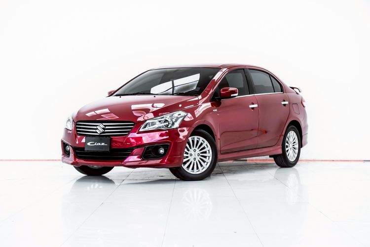 Suzuki Ciaz 2017 1.2 RS Sedan เบนซิน ไม่ติดแก๊ส เกียร์อัตโนมัติ แดง