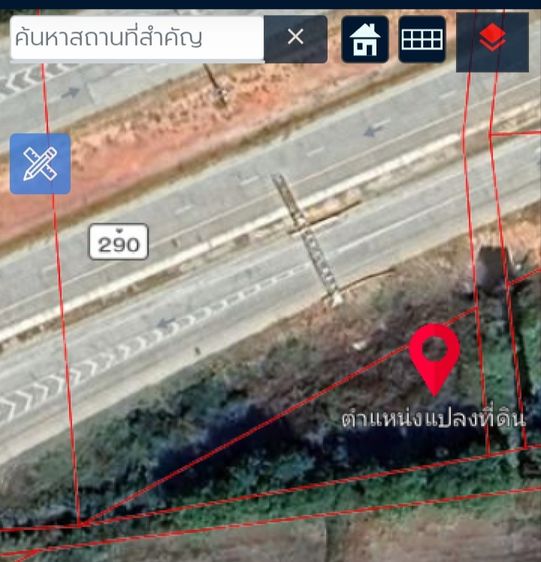 ขายที่ดินสามเหลี่ยมทองคำติดถนนวงแหวน สาย 290 ที่โคกสูง นครราชสีมา รูปที่ 4