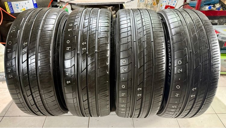 TOYO JAPAN 245 40 20 ปี22 4เส้น พร้อมใช้งาน