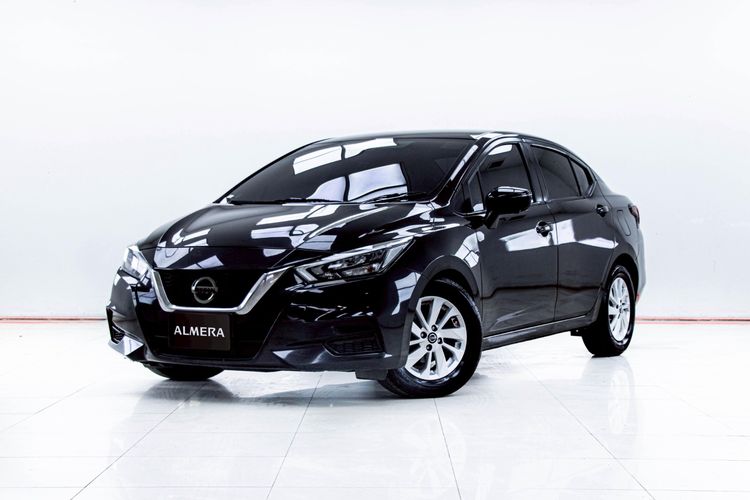 รถ Nissan Almera 1.0L Turbo V CVT สี ดำ