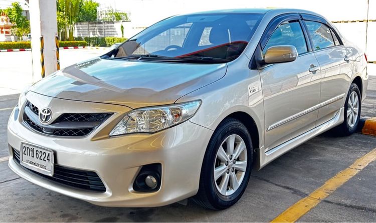 Toyota Altis 2013 1.8 E Sedan เบนซิน ไม่ติดแก๊ส เกียร์อัตโนมัติ บรอนซ์ทอง รูปที่ 2