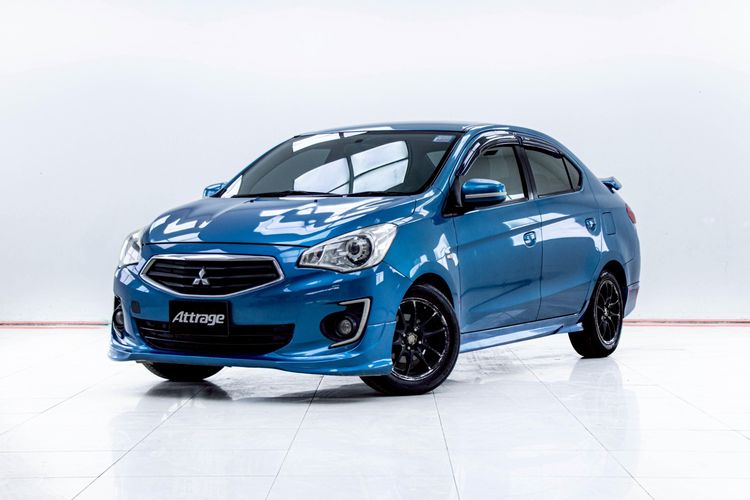 รถ Mitsubishi Attrage 1.2 GLX สี น้ำเงิน