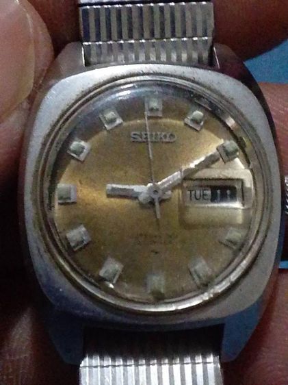 สแตนเลส ขายนาฬิกาวินเทจแท้ Seiko Automatic 2119-0100-P ปี 1969 งานช่าง ของสะสม
