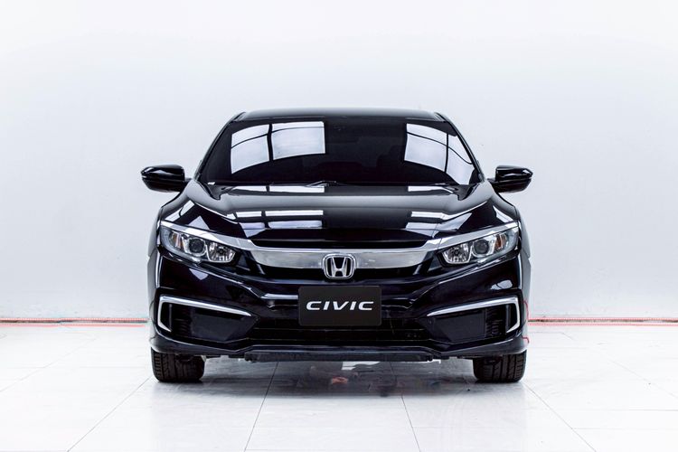 Honda Civic 2021 1.8 E i-VTEC Sedan เบนซิน ไม่ติดแก๊ส เกียร์อัตโนมัติ ดำ รูปที่ 4