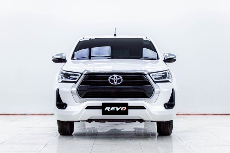 Toyota Hilux Revo 2022 Smart Cab 2.4 Mid Z Edition Pickup ดีเซล ไม่ติดแก๊ส เกียร์อัตโนมัติ ขาว รูปที่ 4