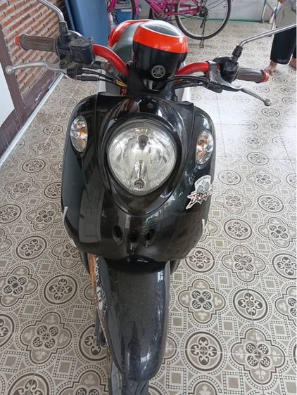 Yamaha Fino ยามาฮ่า ฟรีโน่ 115 ปี 2010 สี ดำ ส้ม ขาว