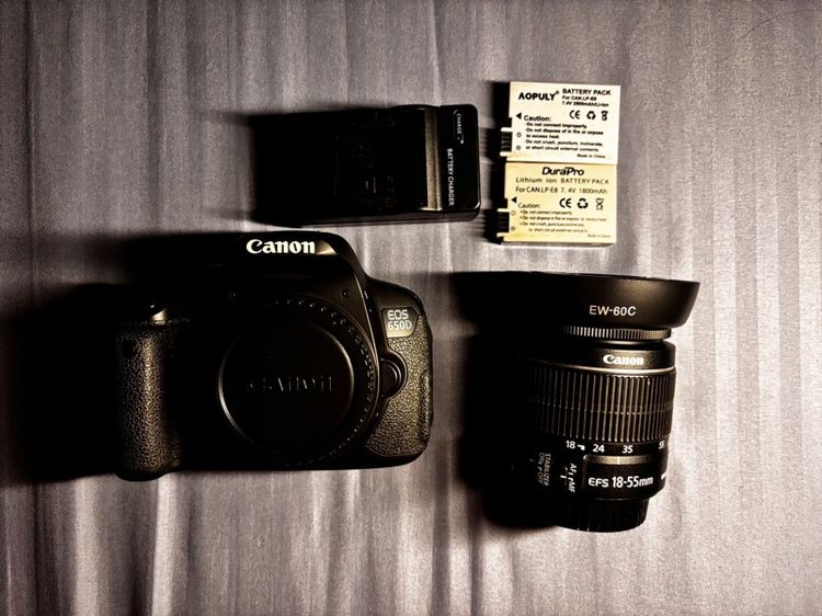 กล้อง DSLR ไม่กันน้ำ Canon 650D