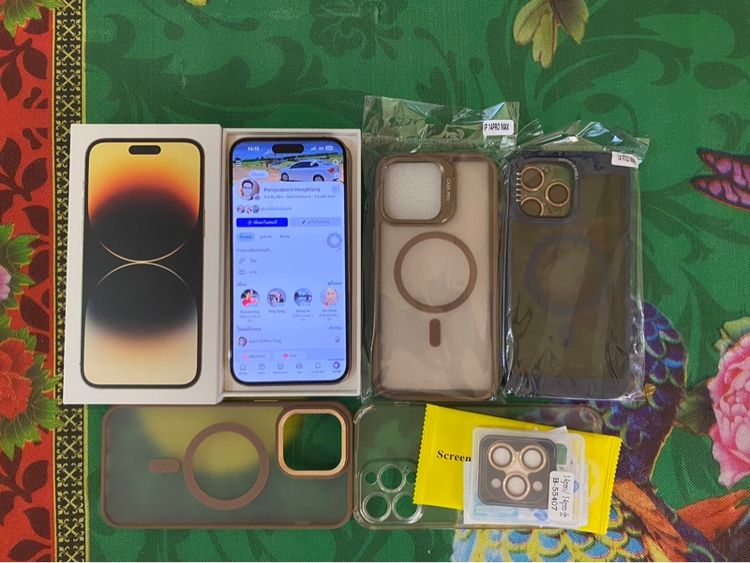 iPhone อื่นๆ 256 GB  ขาย iPone 14 Promax สีทอง 256G.