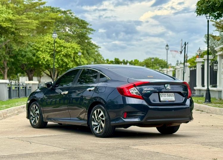 Honda Civic 2016 1.8 EL i-VTEC Sedan เบนซิน ไม่ติดแก๊ส เกียร์อัตโนมัติ น้ำเงิน รูปที่ 4