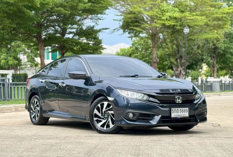 Honda Civic 2016 1.8 EL i-VTEC Sedan เบนซิน ไม่ติดแก๊ส เกียร์อัตโนมัติ น้ำเงิน รูปที่ 3