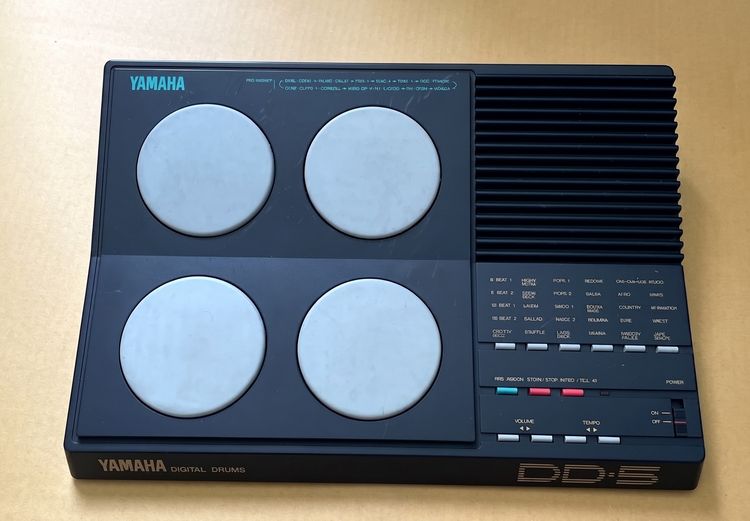 อื่นๆ กลองไฟฟ้า เปิดกรุ YAMAHA DD-5 Rare item พร้อมกล่องดั้งเดิมตรงรุ่น สภาพสวยคลาสสิก ยุค 80s-90s