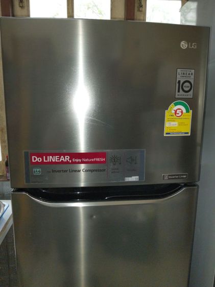 ขายตู้เย็น LG 2 ประตู สภาพนางฟ้า 7.4 คิว (Inverter) สะอาดพร้อมใช้งาน รูปที่ 2