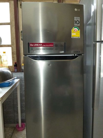 ตู้เย็น 2 ประตู ขายตู้เย็น LG 2 ประตู สภาพนางฟ้า 7.4 คิว (Inverter) สะอาดพร้อมใช้งาน