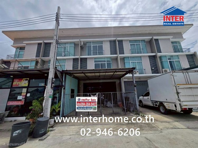 อาคารพาณิชย์ 3 ชั้น 26.1 ตร.ว. หมู่บ้านพฤกษาวิลล์ 87 ซอยศรีสมิตร ถนนเทพารักษ์ เมืองสมุทรปราการ สมุทรปราการ
