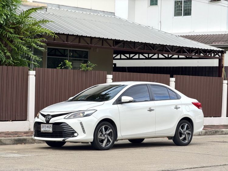 Toyota Vios 2021 1.5 High Sedan เบนซิน ไม่ติดแก๊ส เกียร์อัตโนมัติ ขาว รูปที่ 2