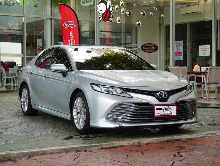 Toyota Camry 2019 2.5 G Sedan เบนซิน ไม่ติดแก๊ส เกียร์อัตโนมัติ บรอนซ์เงิน รูปที่ 2