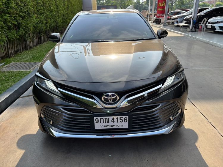 Toyota Camry 2019 2.5 Hybrid Sedan ไฮบริด ไม่ติดแก๊ส เกียร์อัตโนมัติ น้ำตาล รูปที่ 2