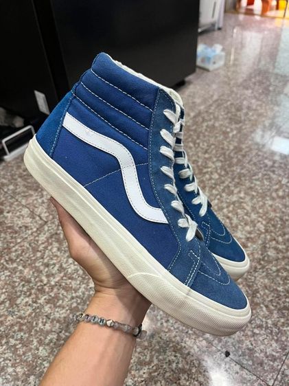 น้ำเงิน ผ้าใบ รองเท้าผ้าใบ UK 8.5 | EU 42 2/3 | US 9 อื่นๆ Vans SK8 Hi Blue