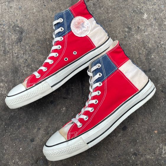 หลากสี ผ้าใบ รองเท้าผ้าใบ UK 8.5 | EU 42 2/3 | US 9 90s Converse Allstar Made in Usa