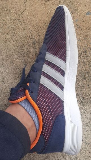 รองเท้า Adidas รุ่น Lite Racer สีน้ำเงินส้ม ขนาด EU 44 ความยาว 28 ซม. รูปที่ 14
