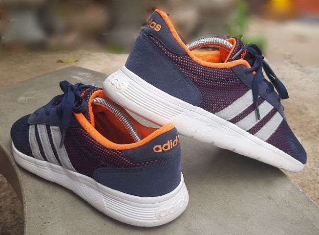 รองเท้า Adidas รุ่น Lite Racer สีน้ำเงินส้ม ขนาด EU 44 ความยาว 28 ซม. รูปที่ 8