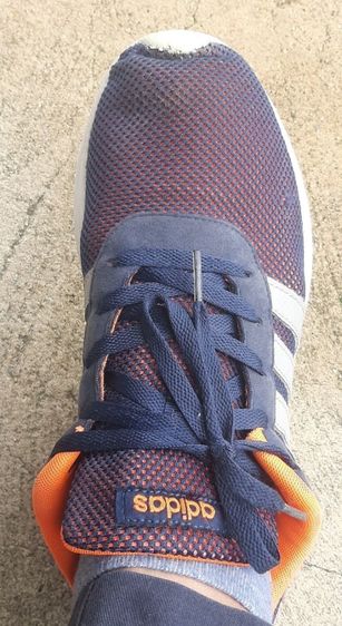 รองเท้า Adidas รุ่น Lite Racer สีน้ำเงินส้ม ขนาด EU 44 ความยาว 28 ซม. รูปที่ 13